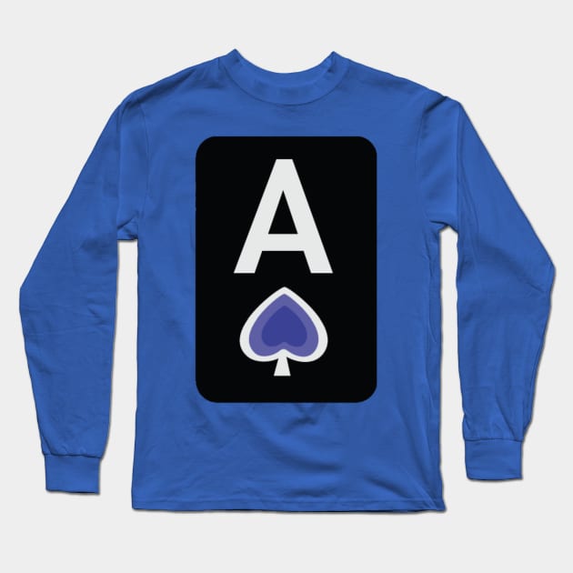 Heart of an Ace Long Sleeve T-Shirt by Aces & Eights 